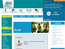 Tablet Screenshot of etudier-castres-mazamet.com